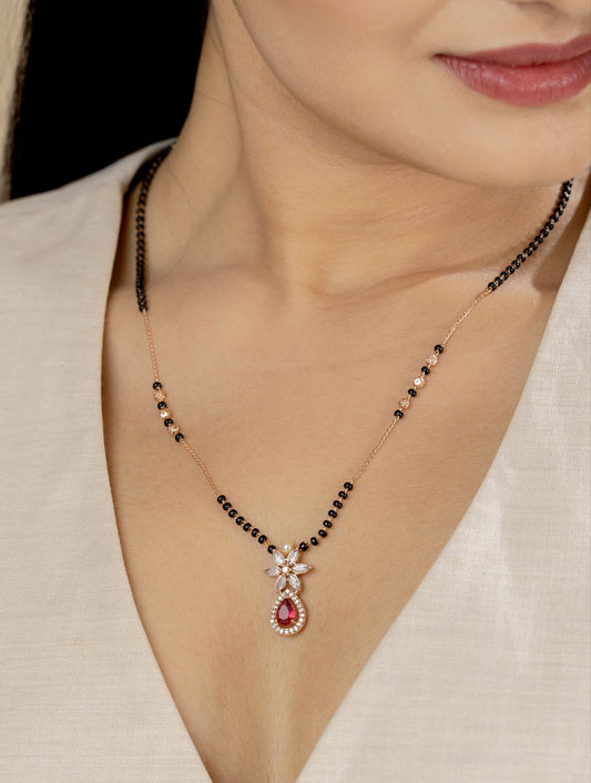 Anusha Red Mangalsutra