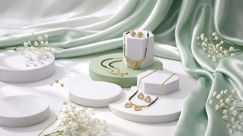 Mangalsutra with Earrings