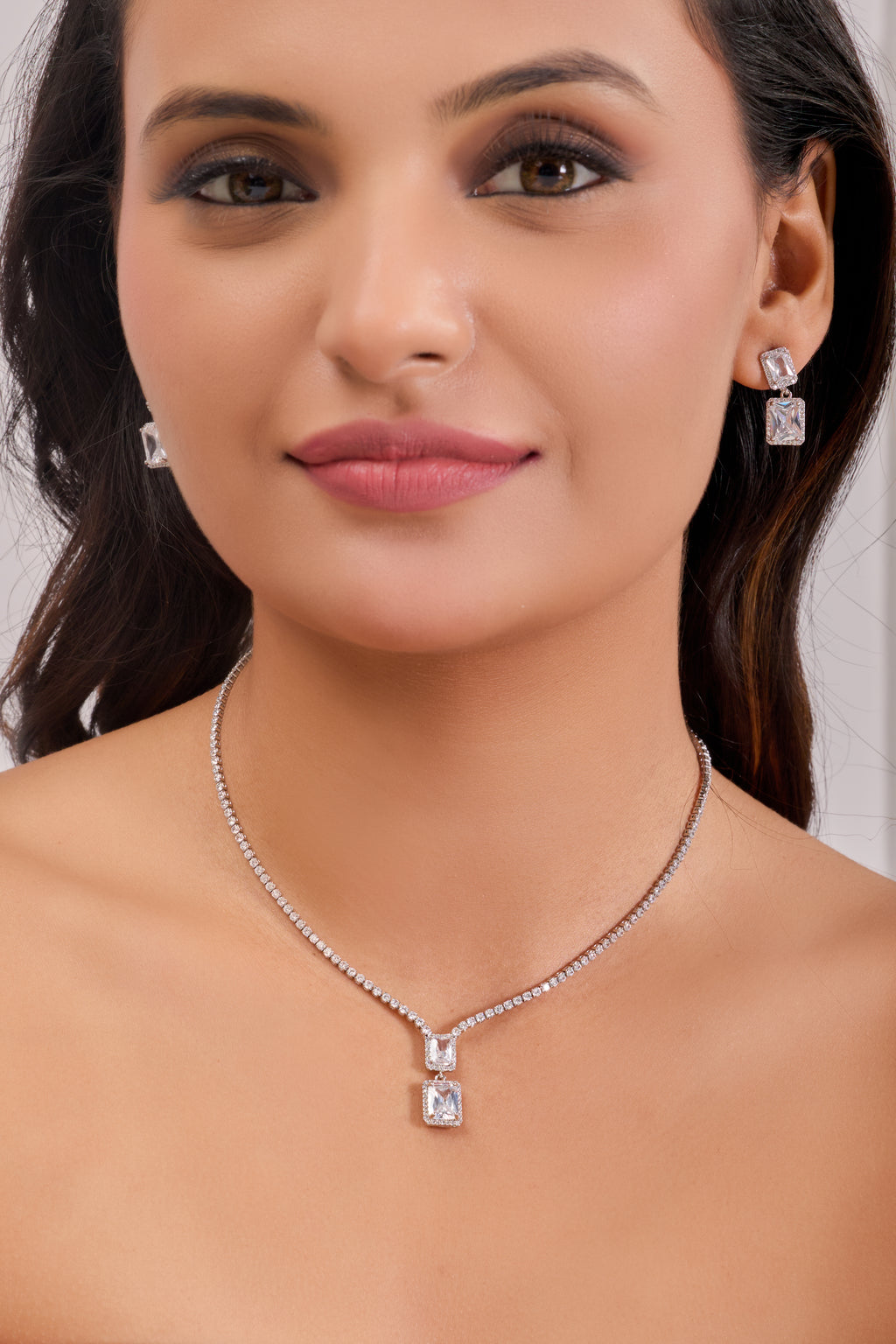 Diva American Diamond Necklace