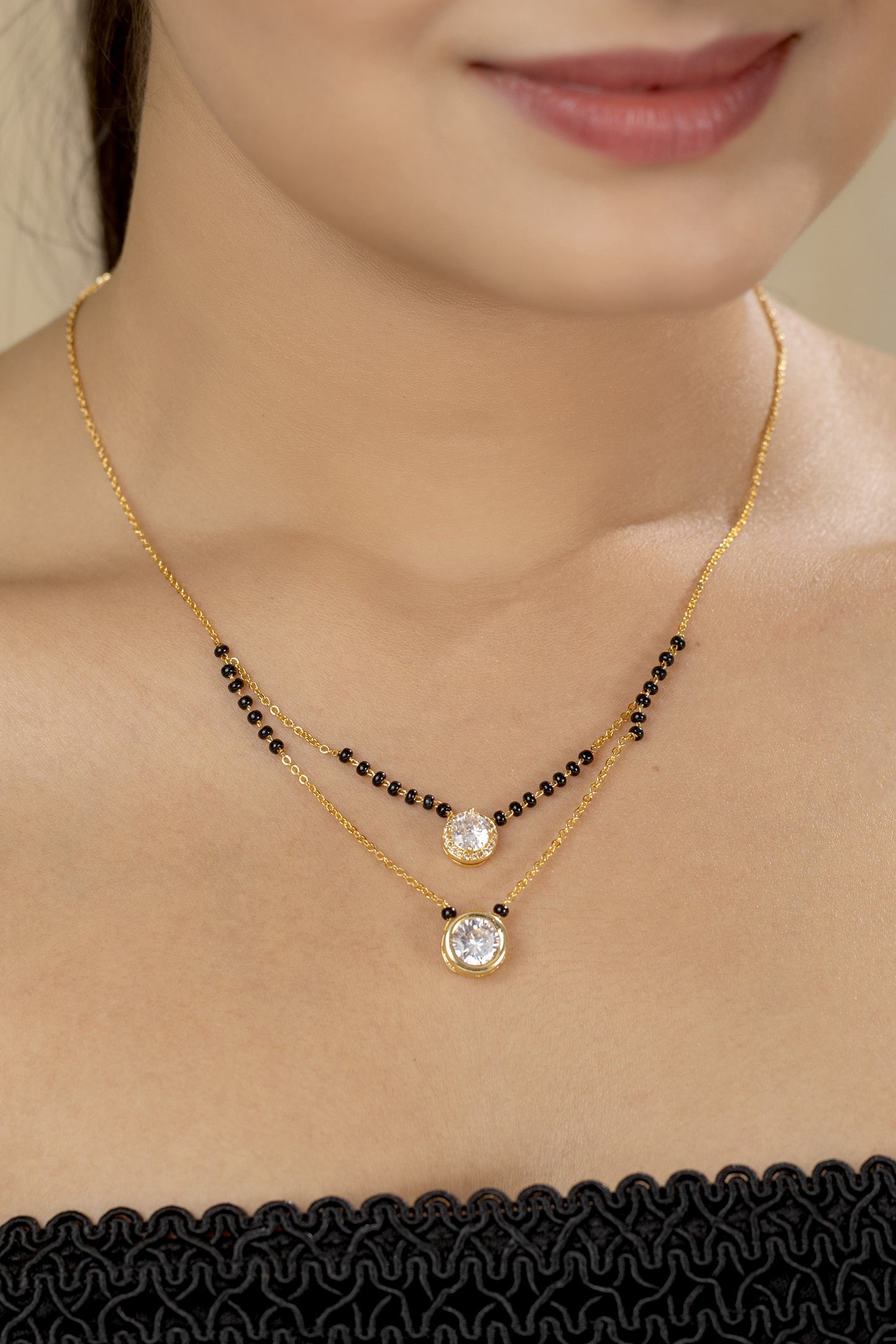 Pihu Twin Layered Mangalsutra