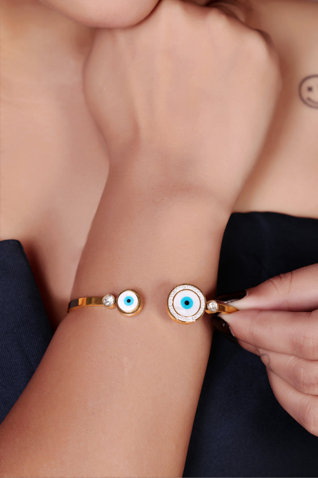 Evil Eye Kada Bracelet