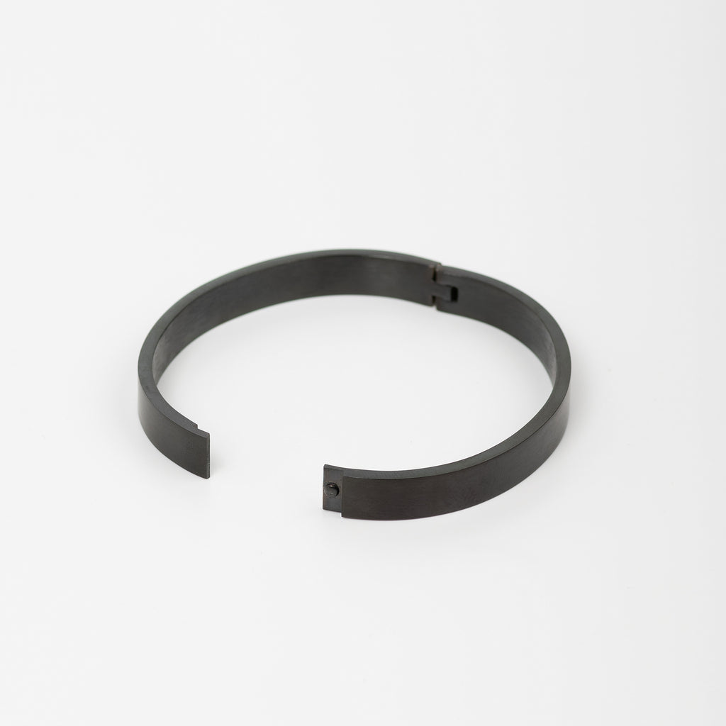 Finkal Black Men's Kada Bracelet