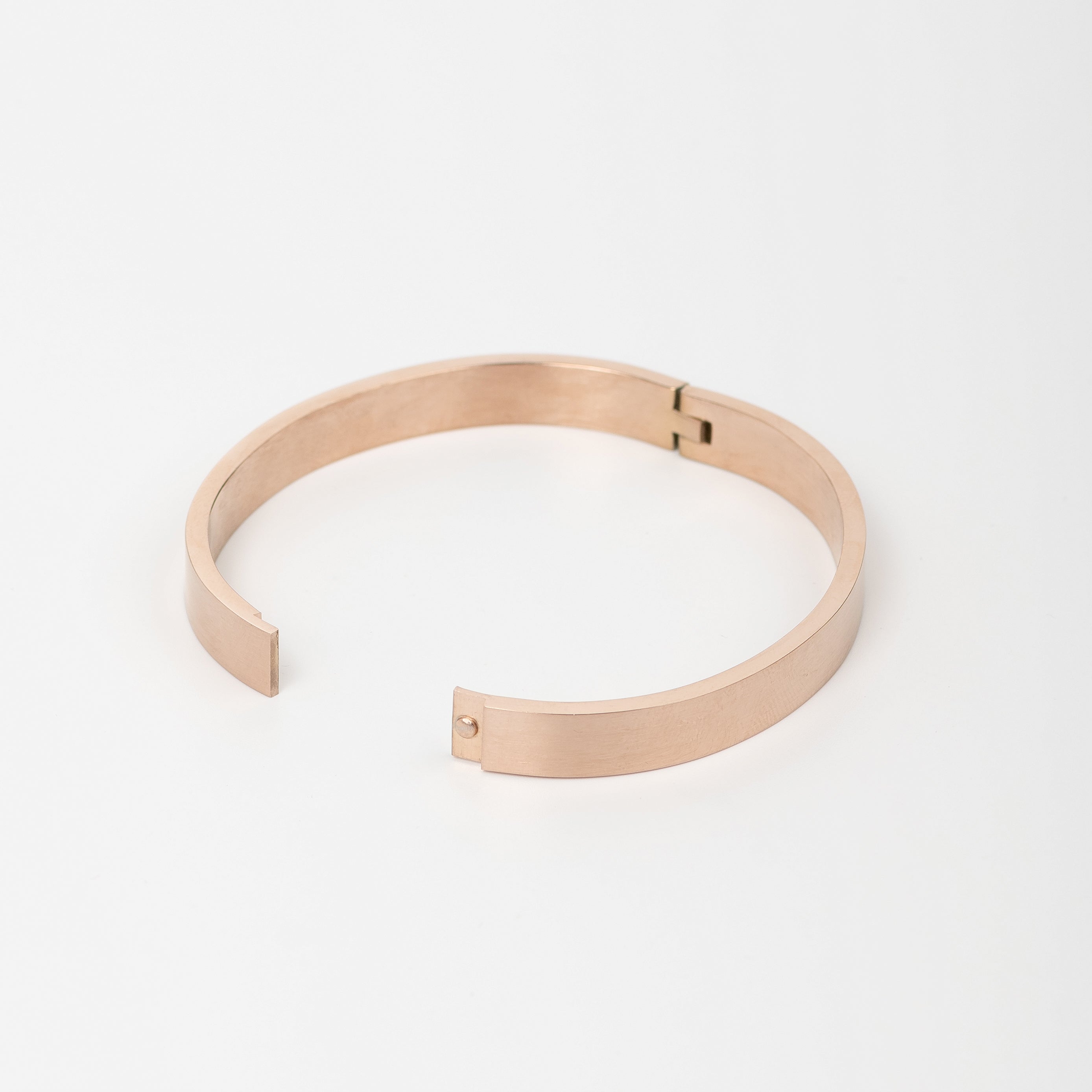 Finkal Rose Gold Men's Kada Bracelet