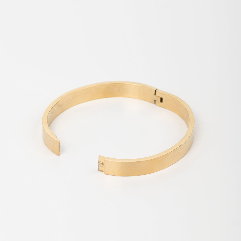 Finkal Gold Men's Kada Bracelet