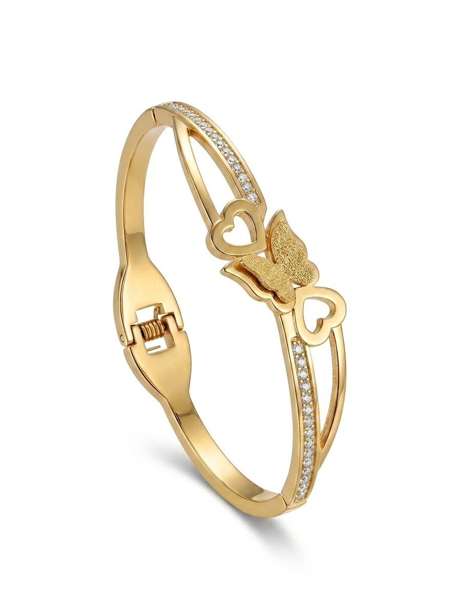 Angle Butterfly Kada Bracelet