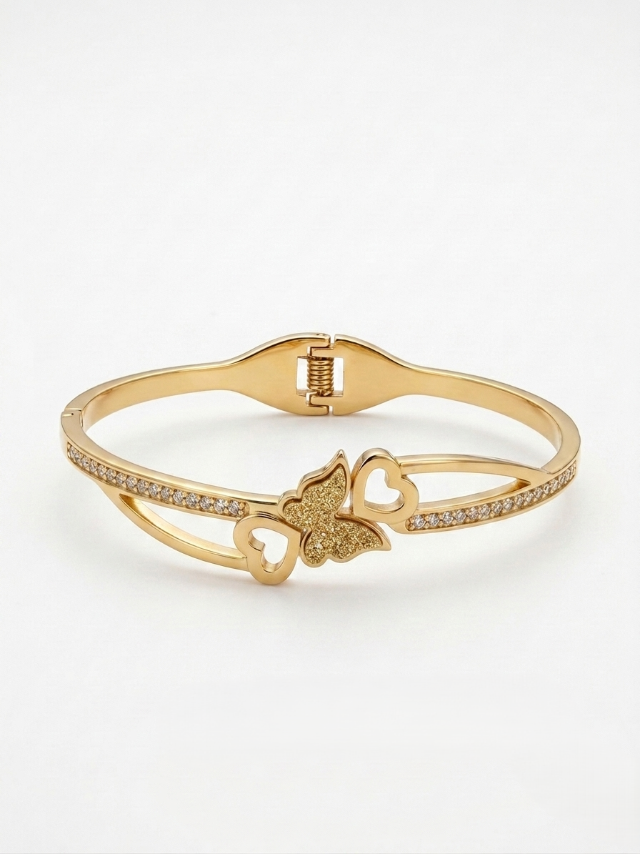Angle Butterfly Kada Bracelet