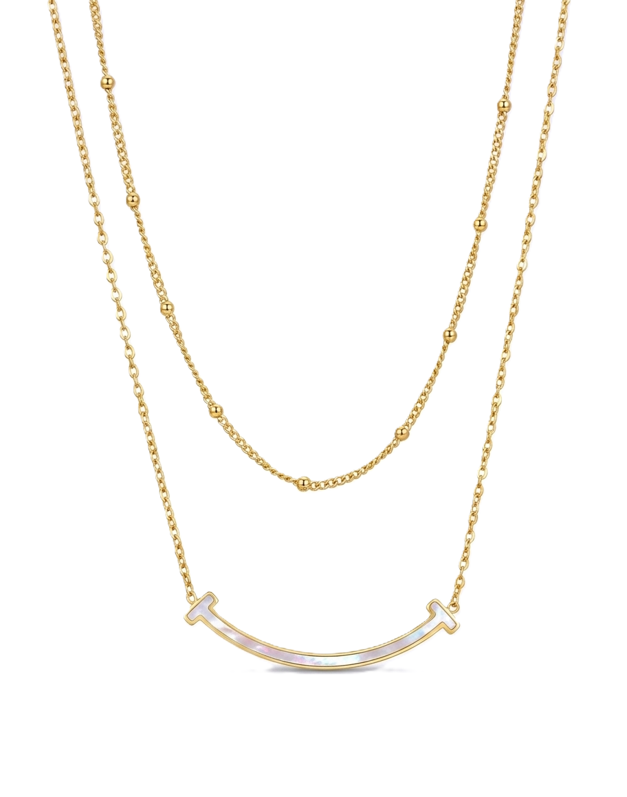 Happiness Chain Pendant Necklace