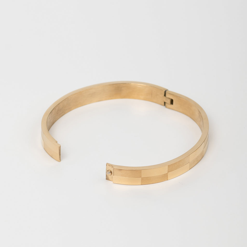 Malto Black Men's Kada Bracelet