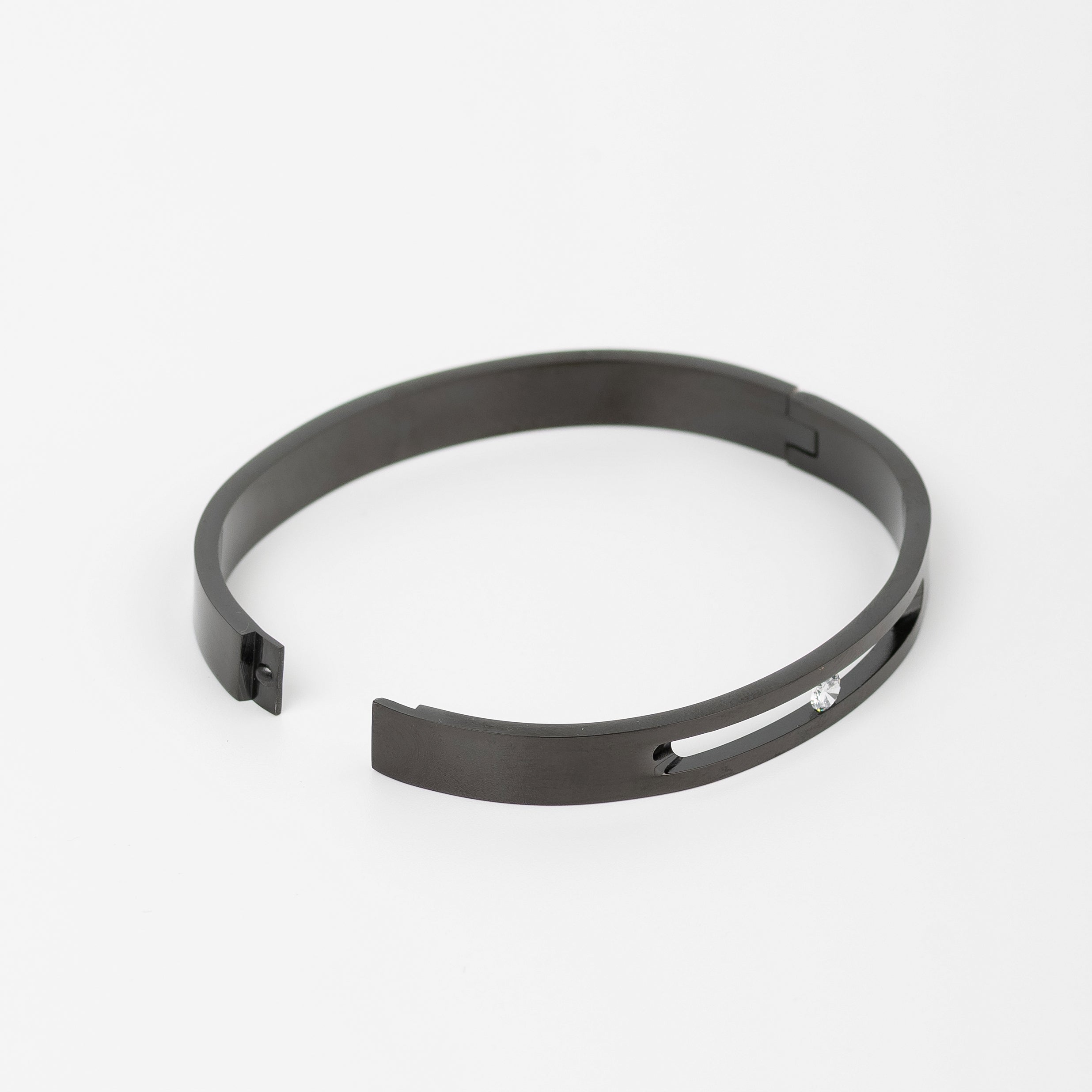 Milakoo Black Men's Kada Bracelet