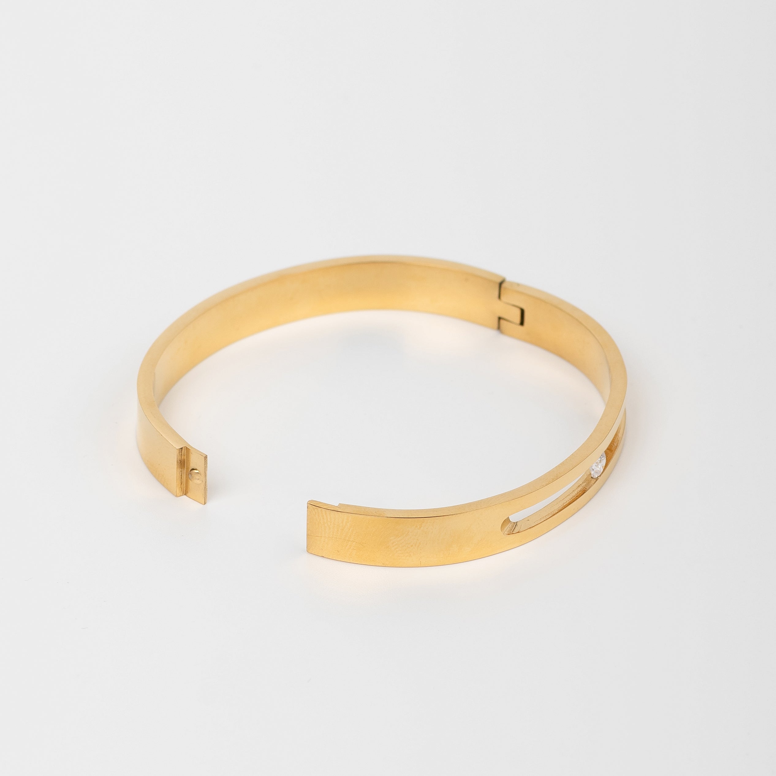 Milakoo Gold Men's Kada Bracelet