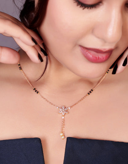 Floral Droplets Mangalsutra