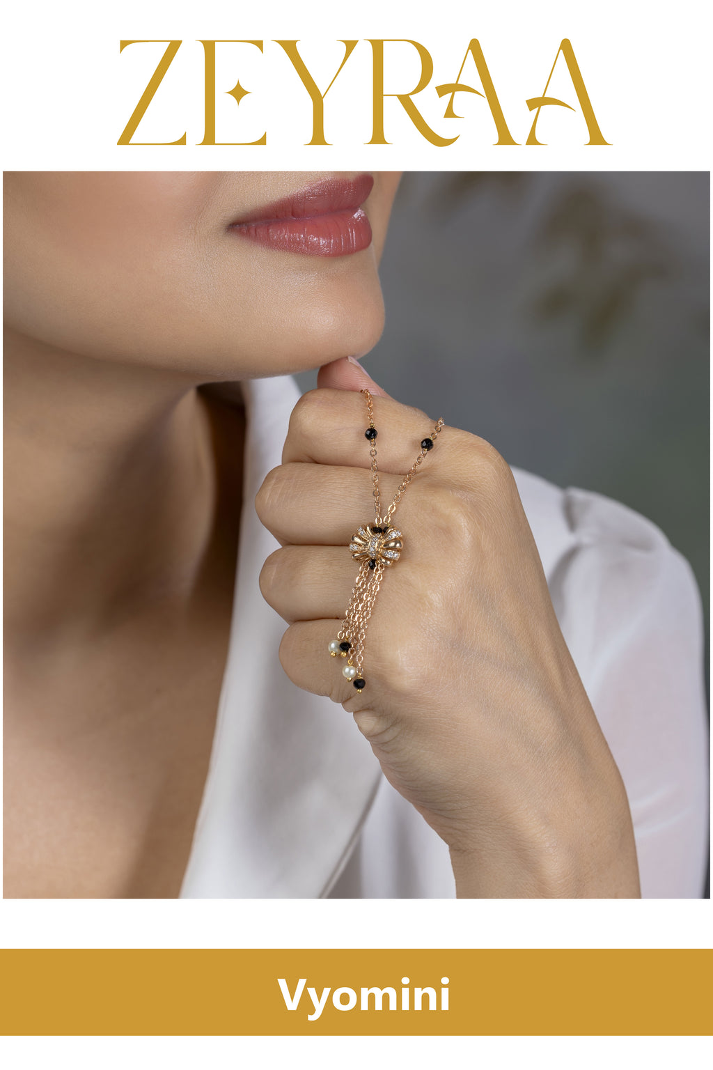 Twinlight Bloom Mangalsutra