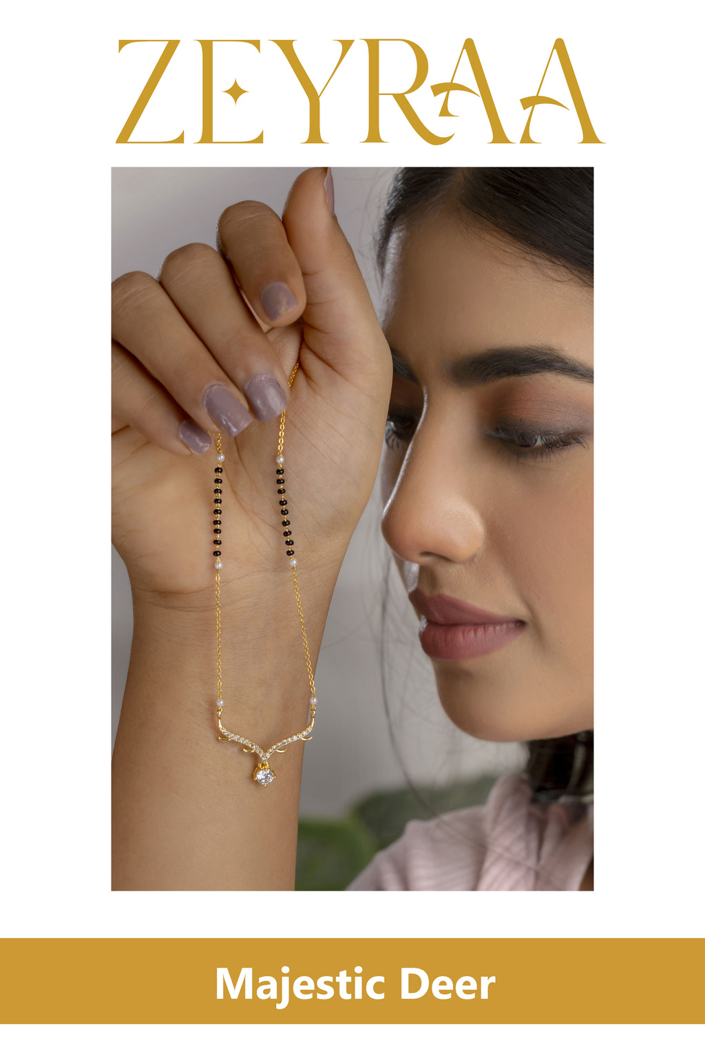 Majestic Deer Mangalsutra