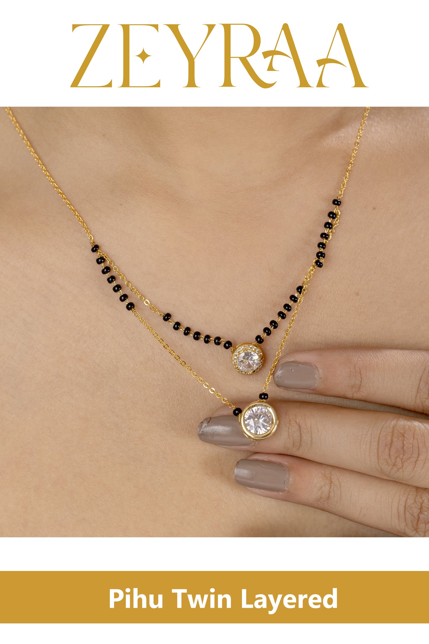 Pihu Twin Layered Mangalsutra