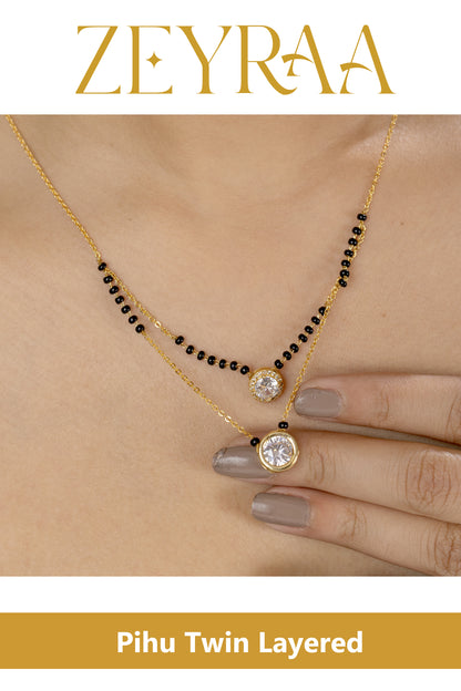 Pihu Twin Layered Mangalsutra