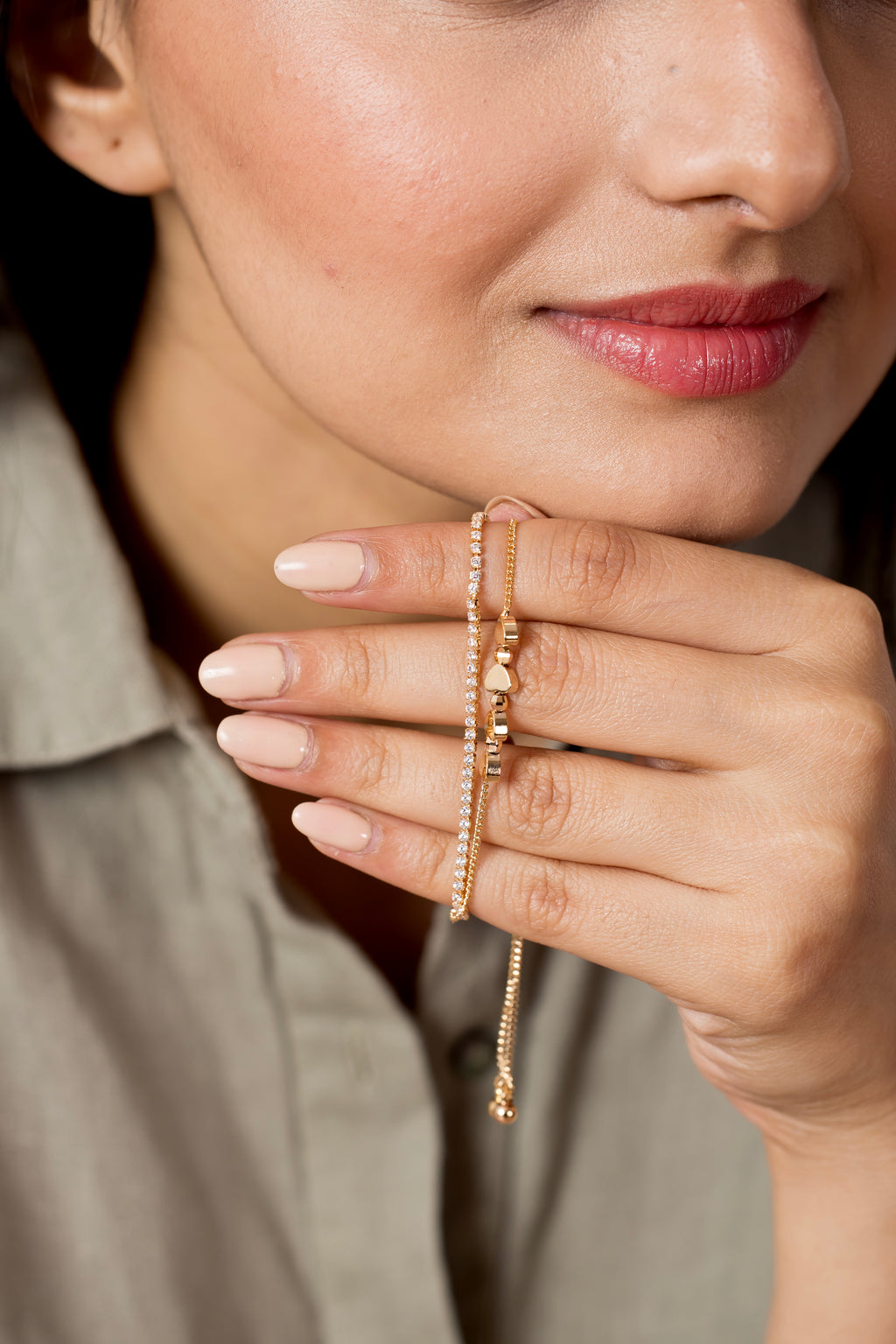 Heart Charms Bracelet