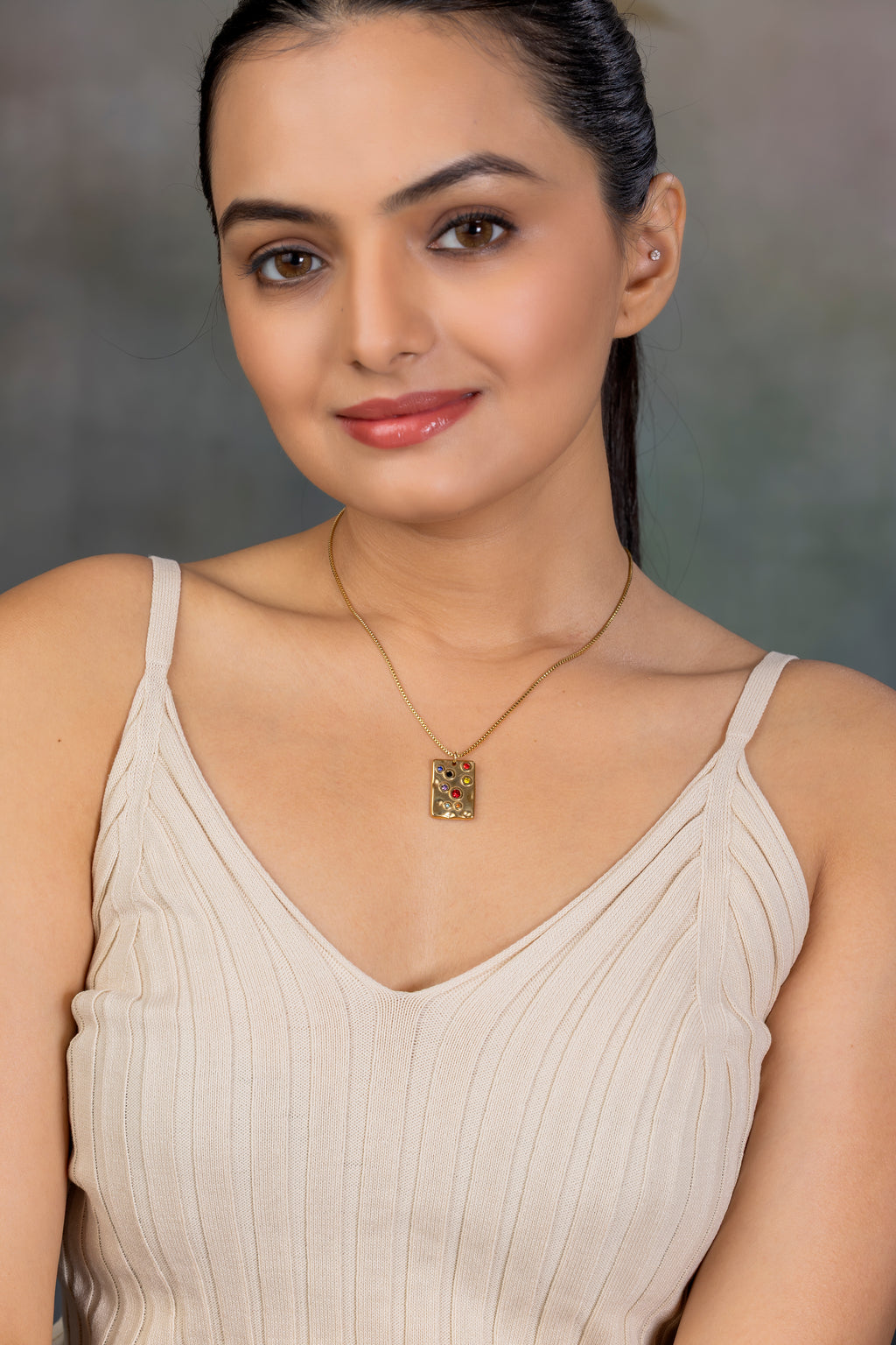 Luminous Chain Pendant Necklace