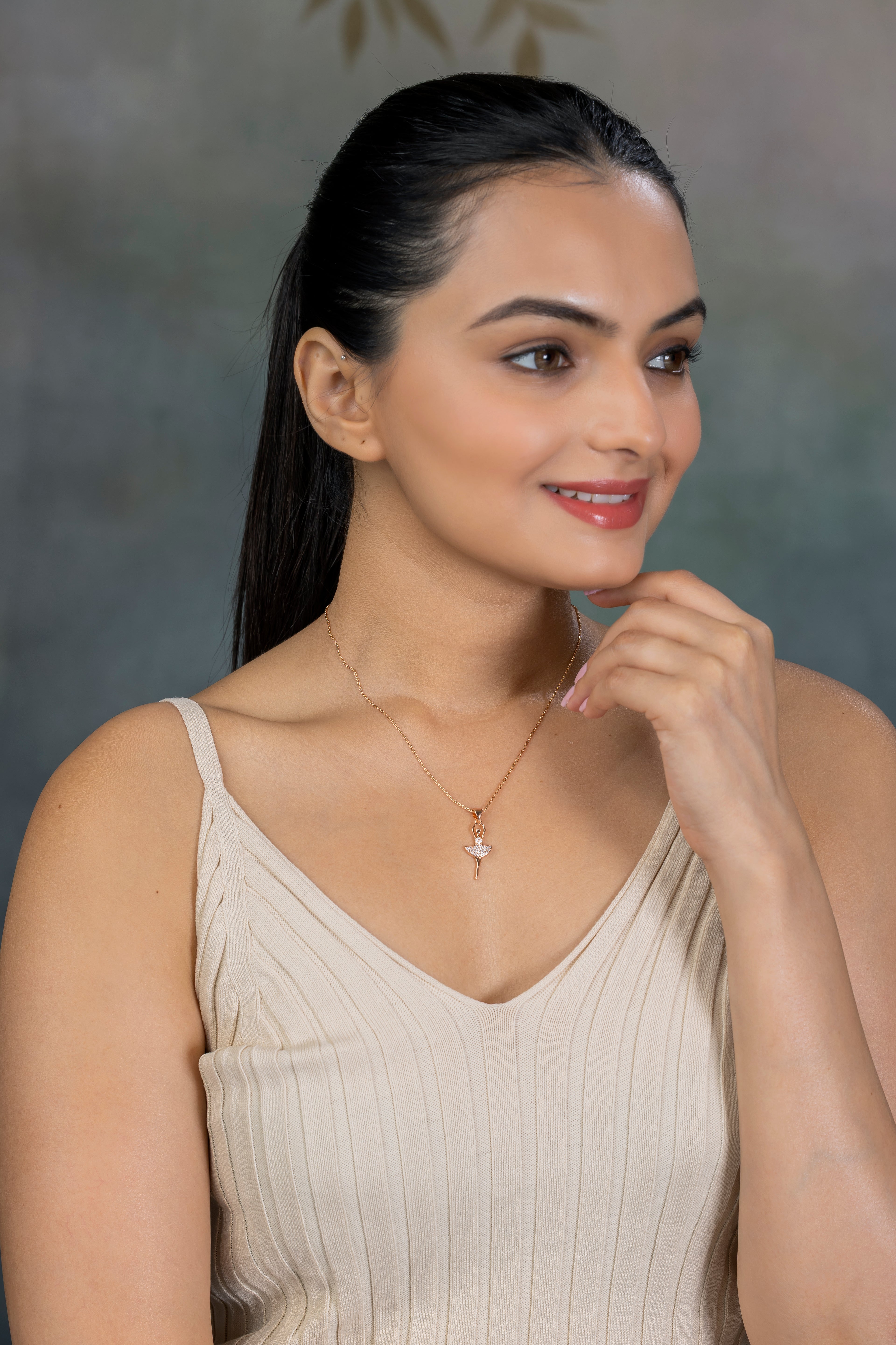 Cinderella Chain Pendant Necklace