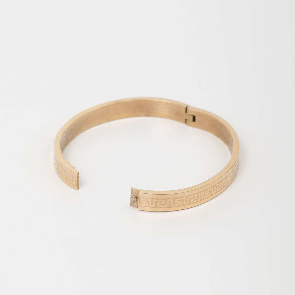 Parco Gold Men's Kada Bracelet