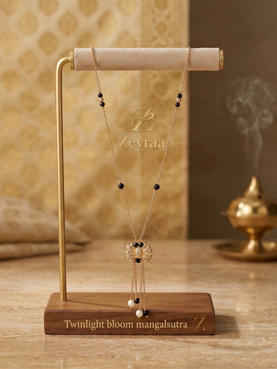 Twinlight Bloom Mangalsutra