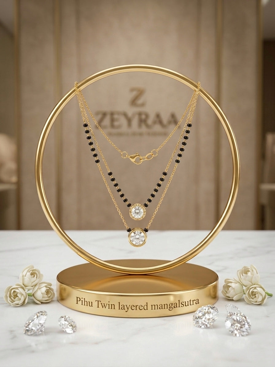 Pihu Twin Layered Mangalsutra