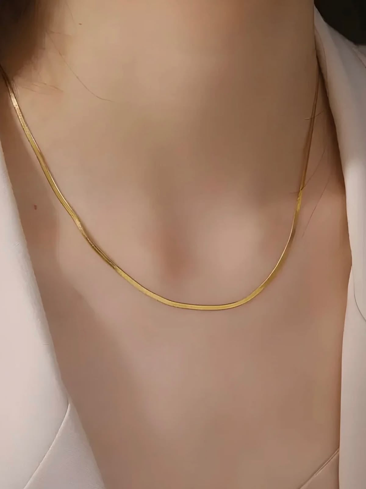 Gold Snack Chain for Women