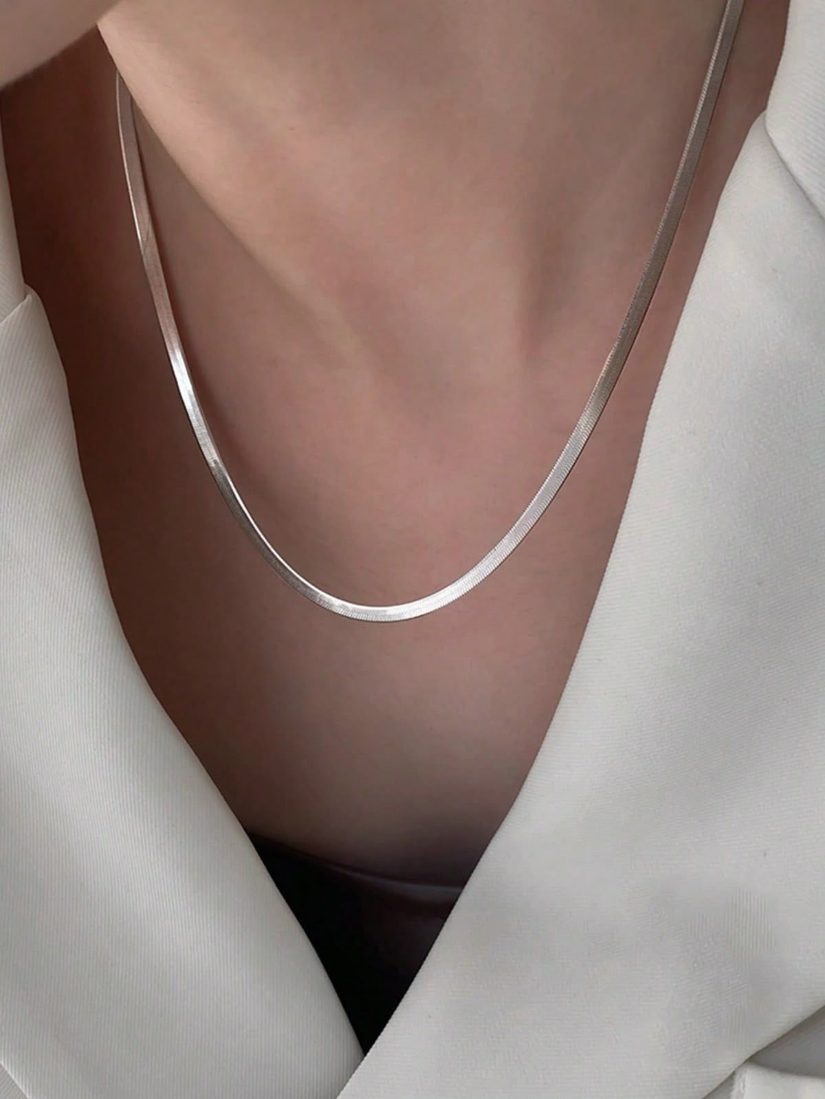 Silver Snack Chain for Women