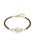 Well Floral Mangalsutra Bracelet