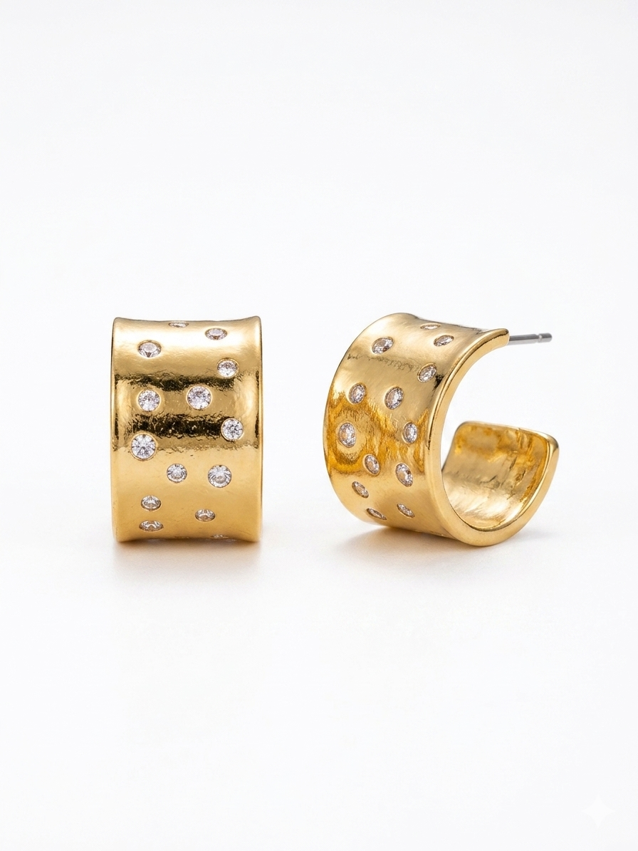 C C Golden Hoops