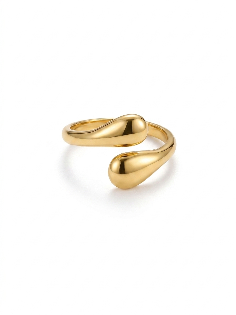Modern Minimalist Gold Ring