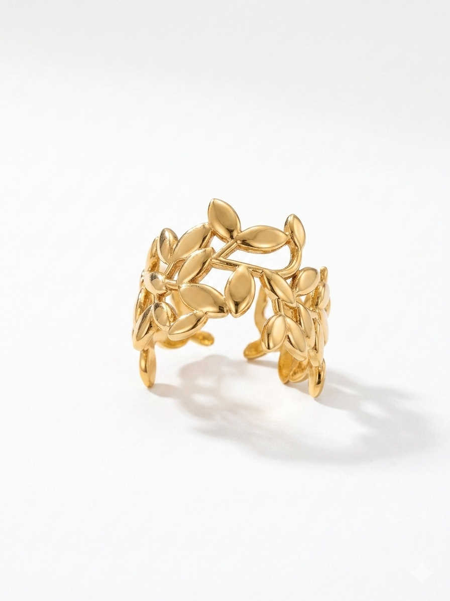 Olive Leaf Ring