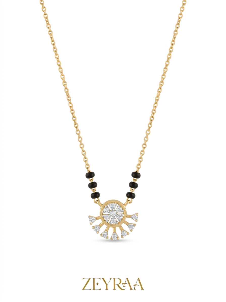 Floral Mangalsutra