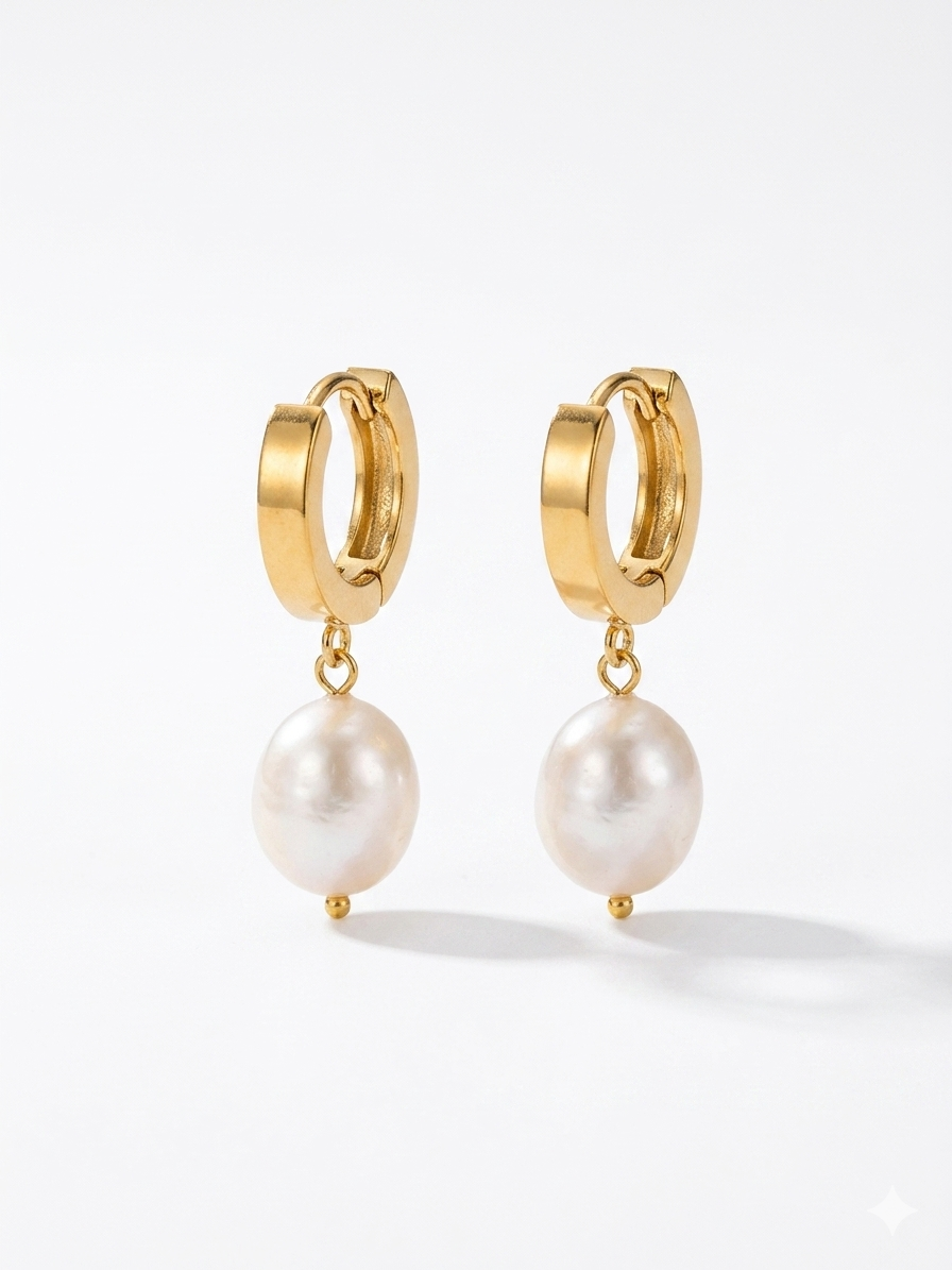 Pearl Drop Earrings