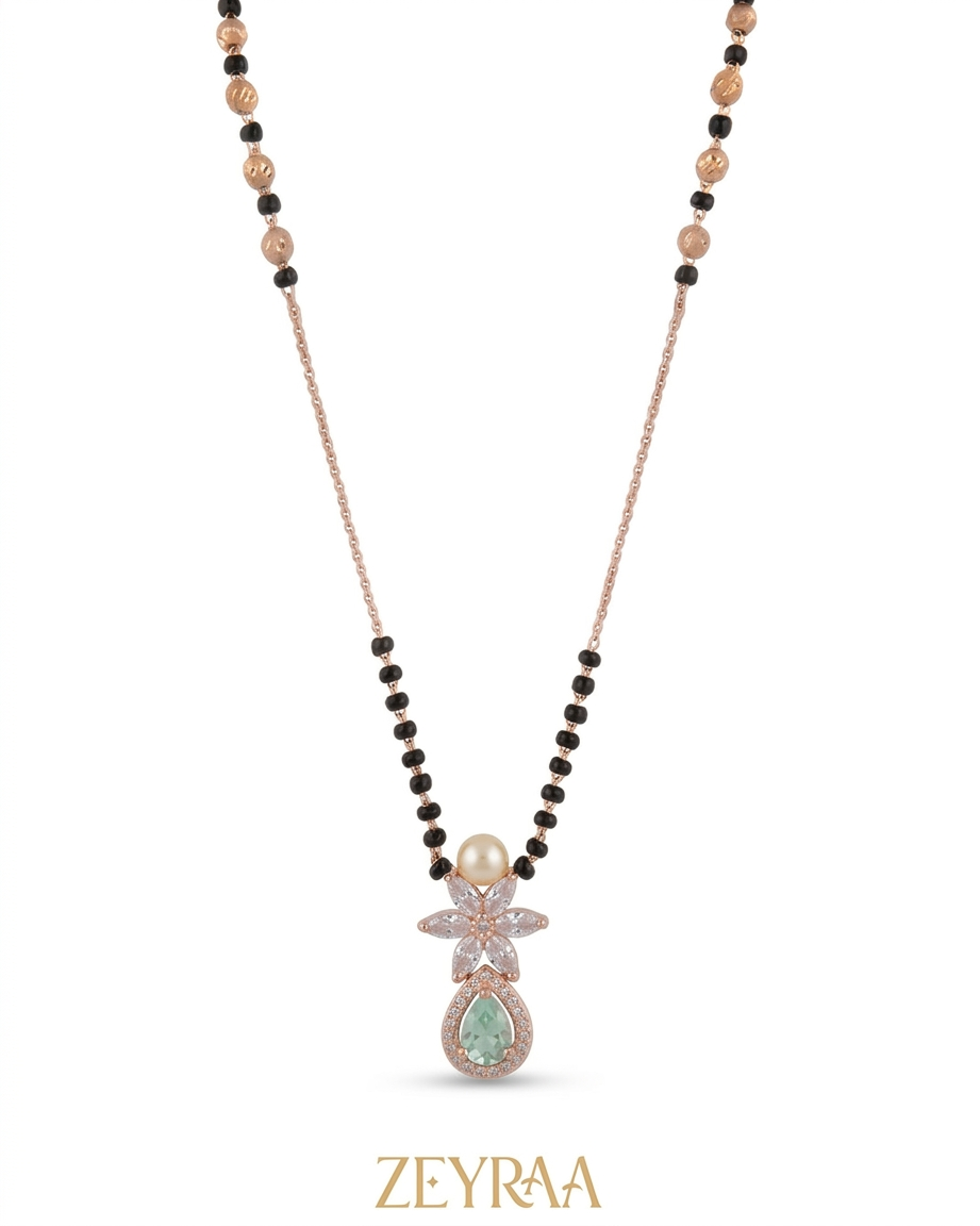 Anusha Rama Green Mangalsutra
