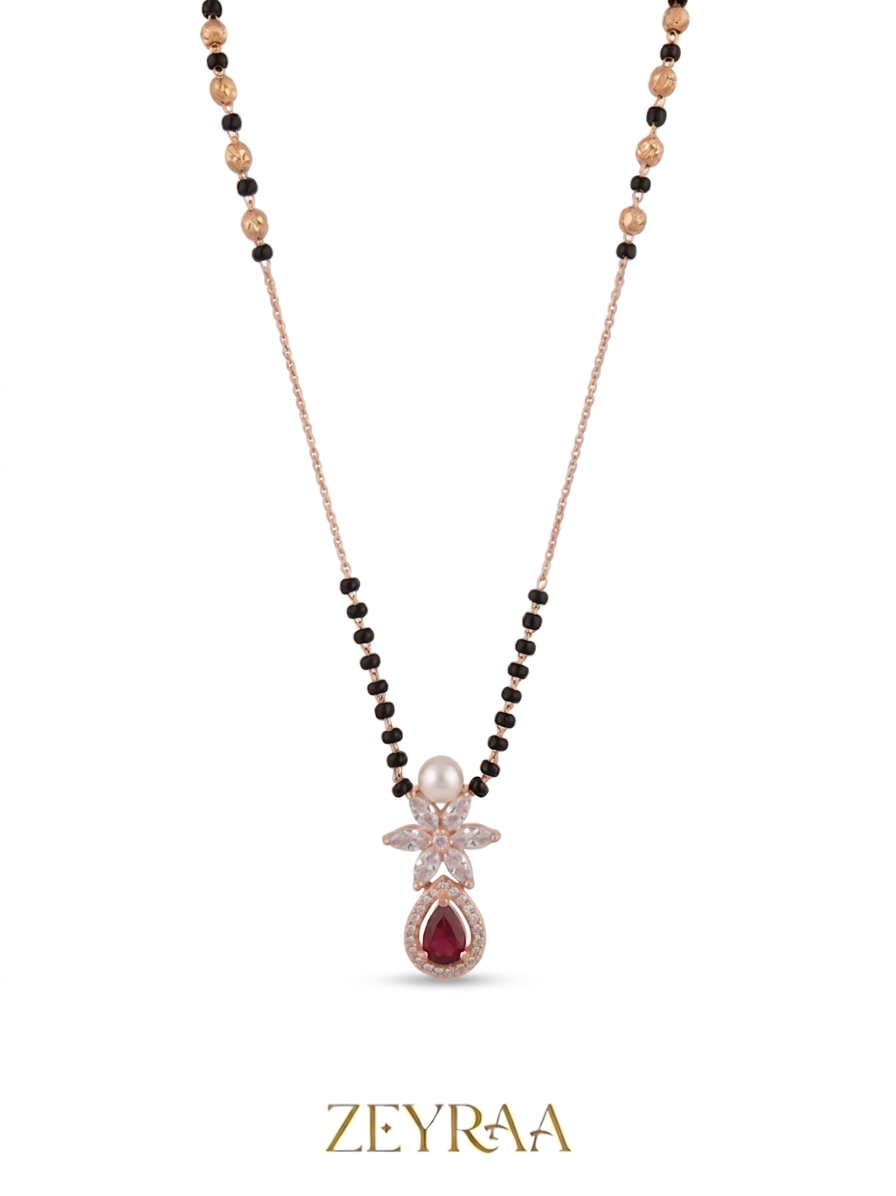Anusha Red Mangalsutra
