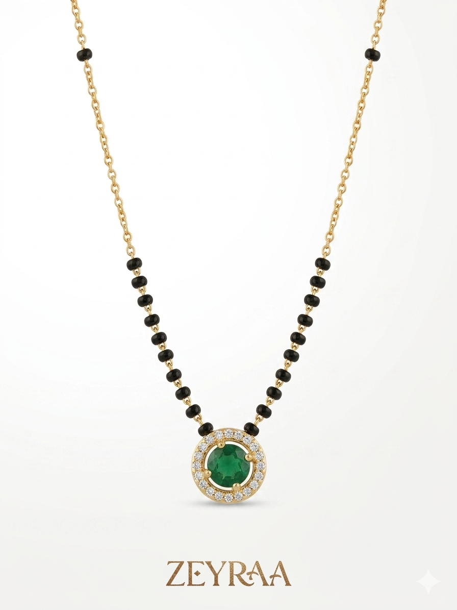 Vrati Green Mangalsutra