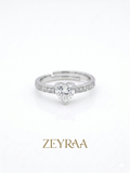 Heart Soliter Ring
