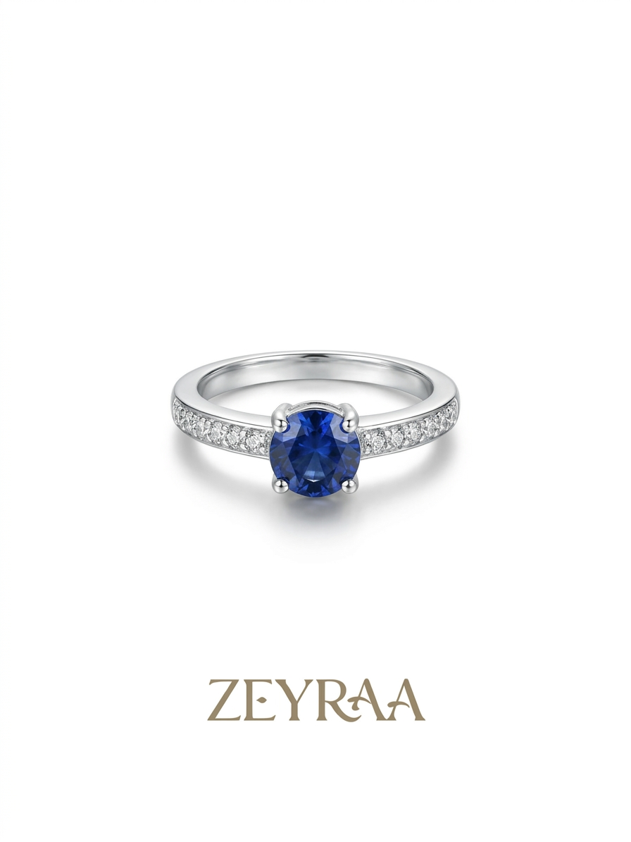 Kinzy Blue Diamond Ring
