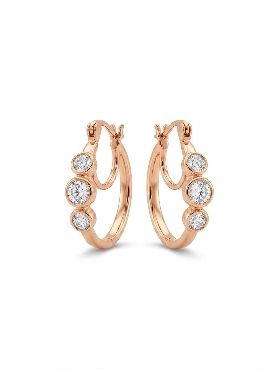 Brinda Hoops Earring