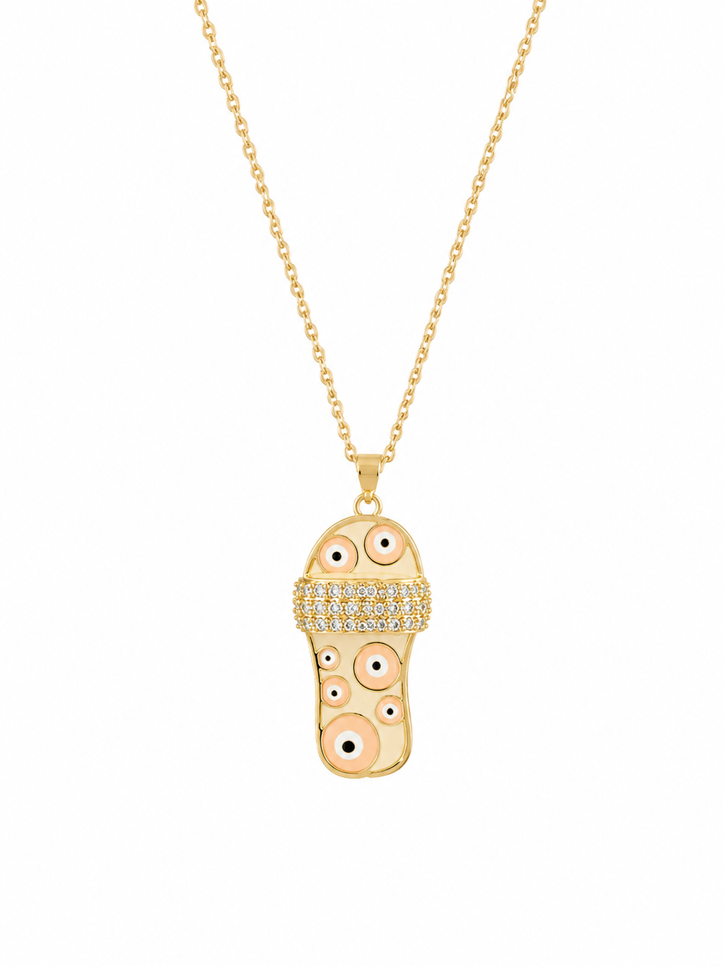 Sandalen Chain Pendant Necklace