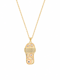 Sandalen Chain Pendant Necklace