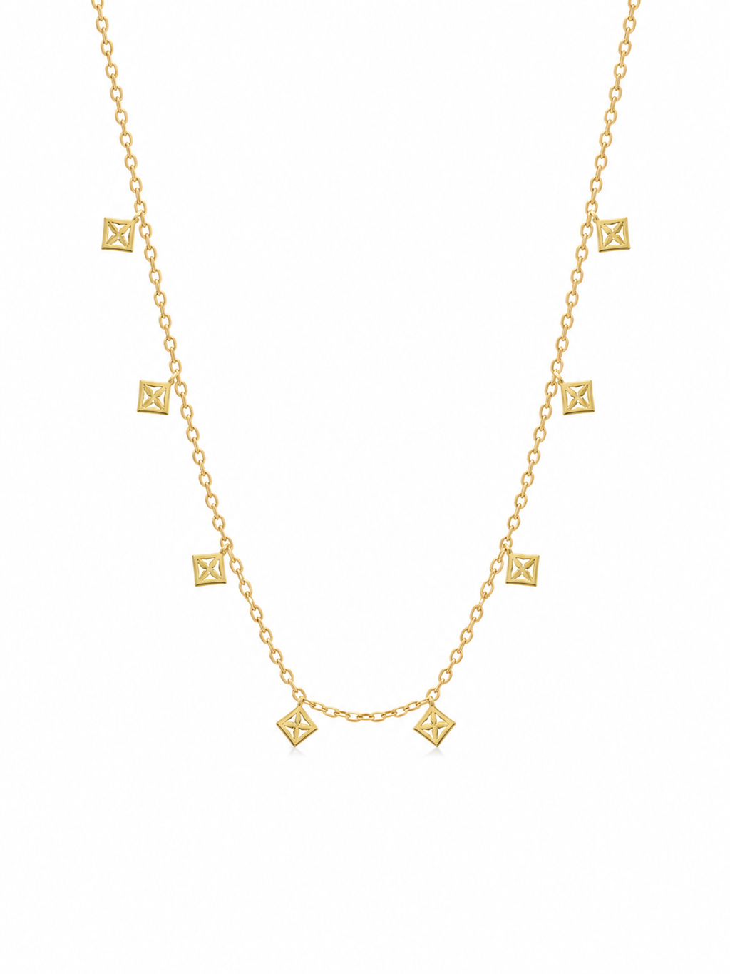 Minimal Charm Gold Plated Necklace