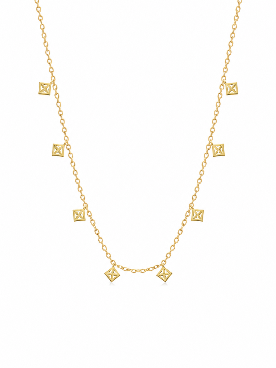 Minimal Charm Gold Plated Necklace