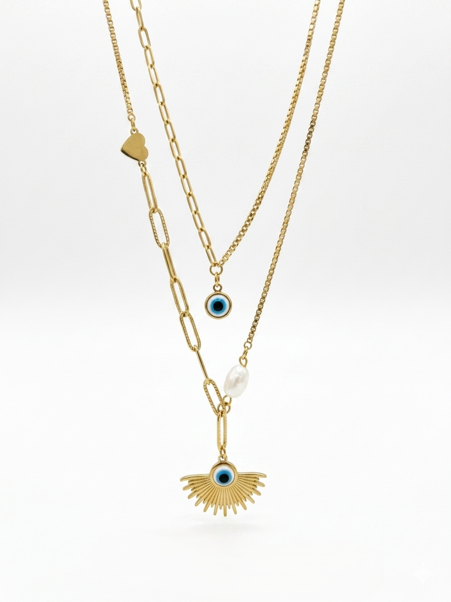 Bailee Evil Eye Necklace