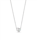 Lock Heart Chain Pendant Necklace