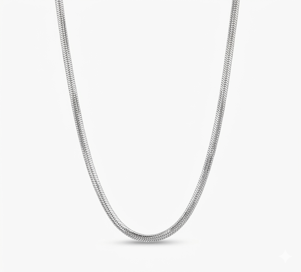 Silver Snack Chain for Women