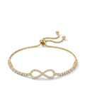 Solitaire Infinity Bracelet