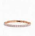 luxury princess cut tennis bracelet