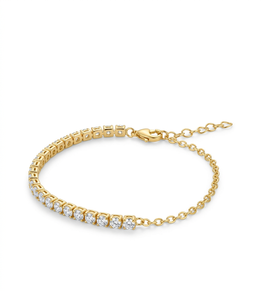 Lumina Half-Tennis Bracelet