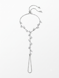 Niyati Silver Plated Ring Bracelet